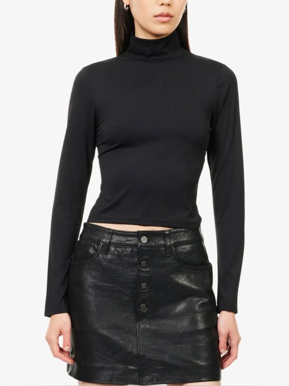 NWOT Good American Scuba Turtleneck